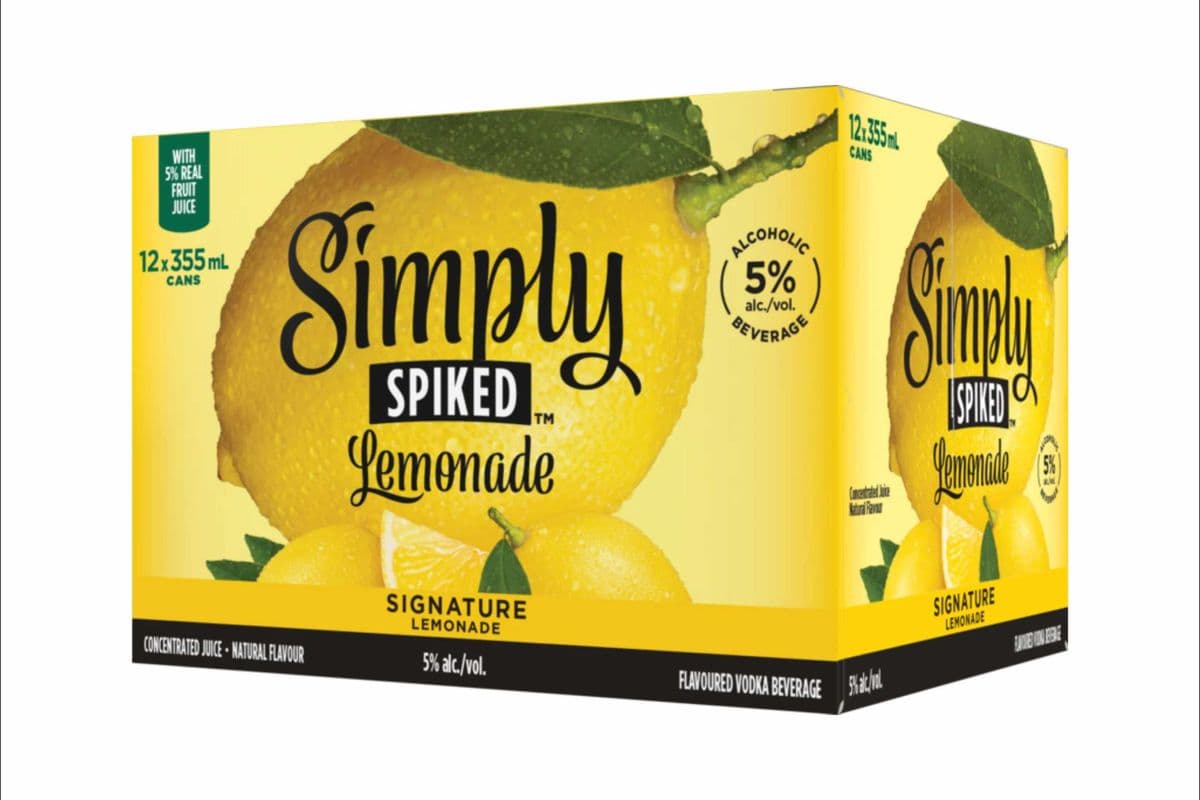 Simply Spiked Lemonade Signature 12 can (12 x 355ml)