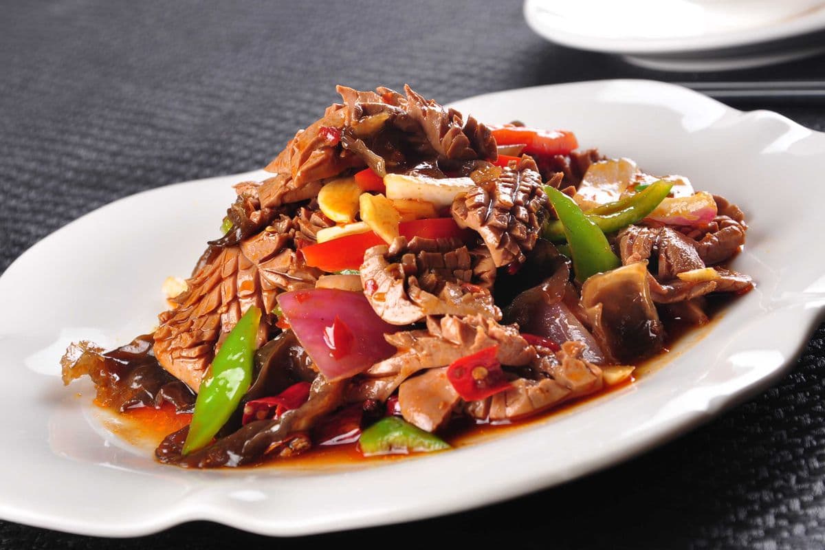 Stir-fry Pork Kidney 火爆腰花