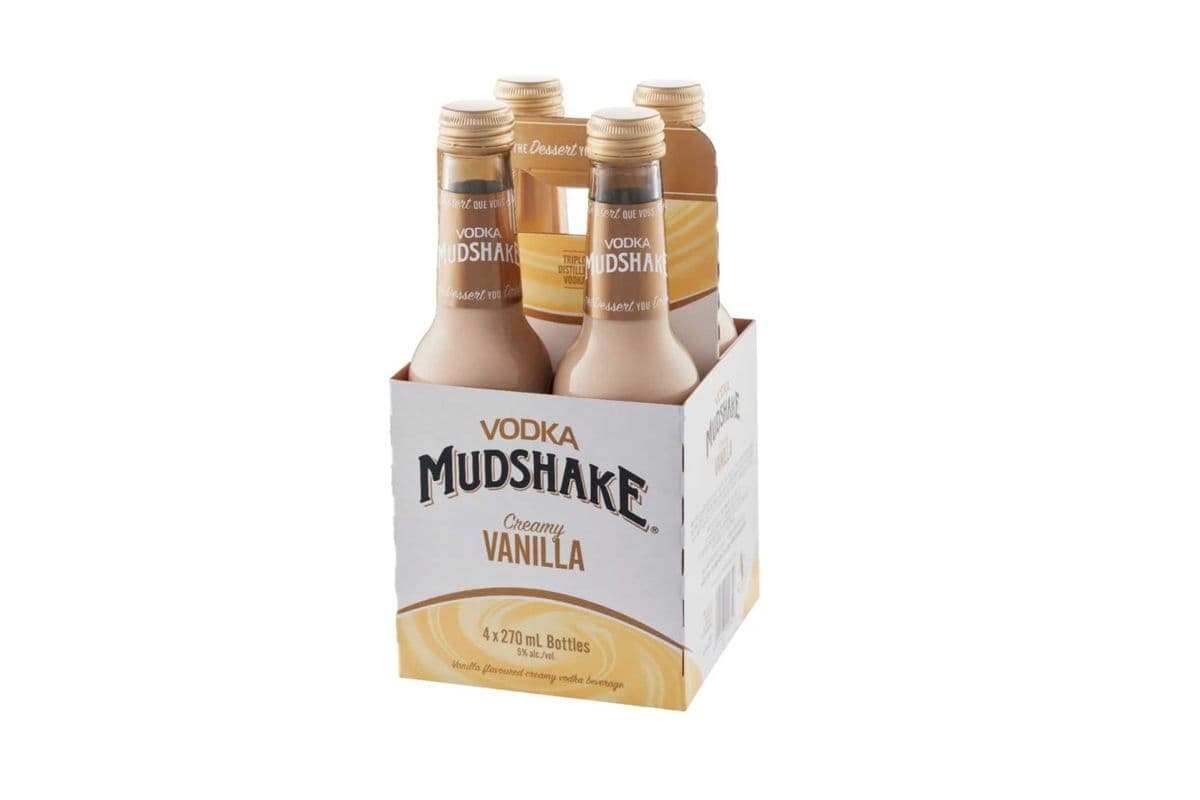 Vodka Mudshake Creame Vanilla (4 x 270 ml)