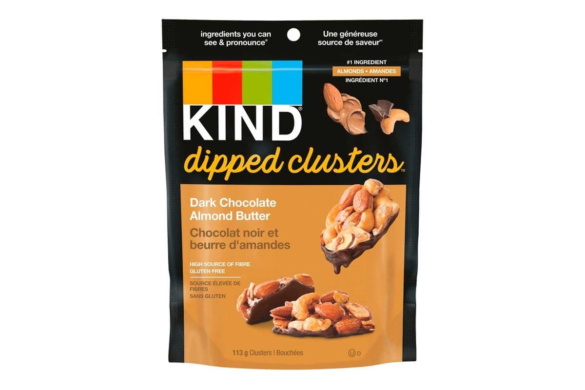 Kind Dipped Clusters Dark Chocolate Almond Butter 113g