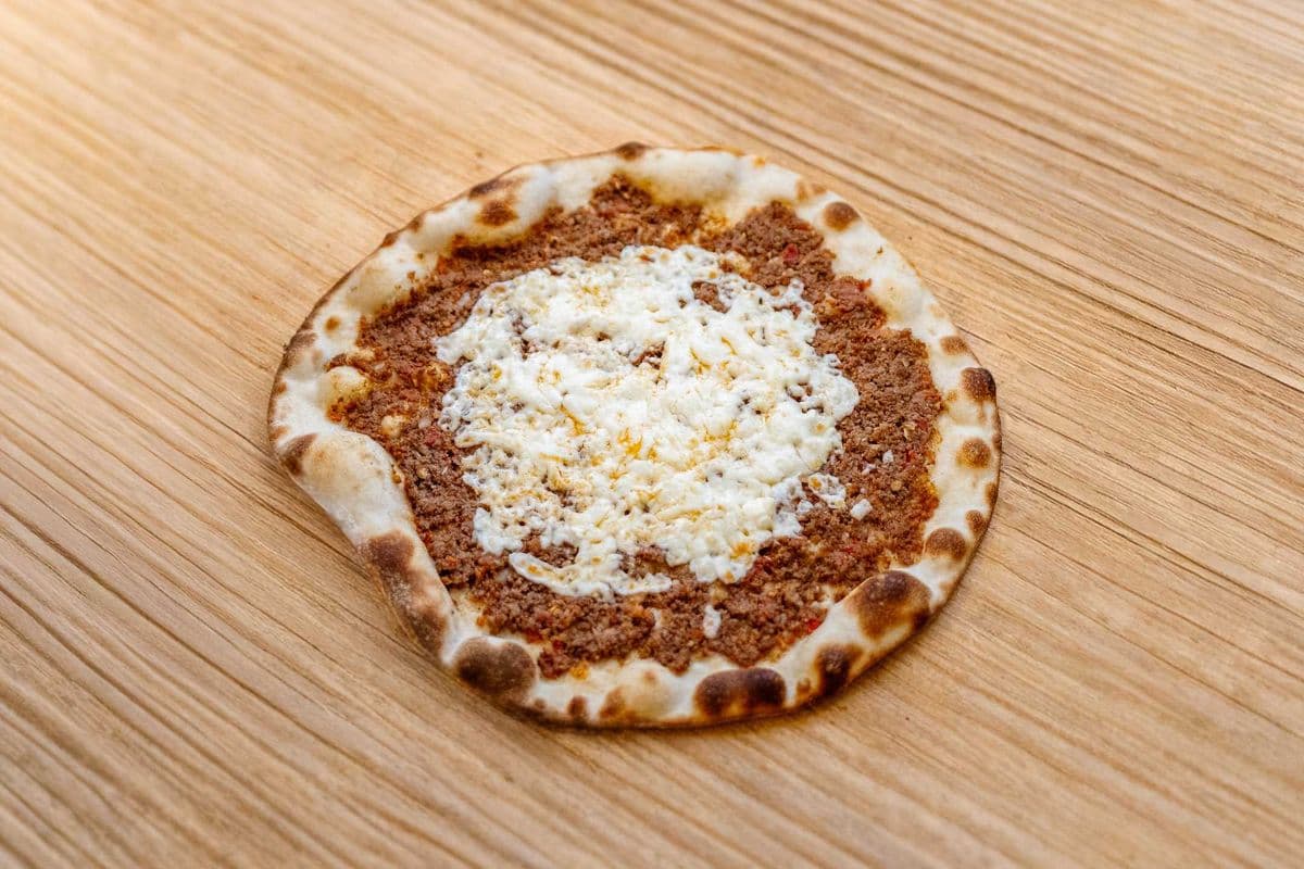 Manakeesh - Meat & Cheese Pie
