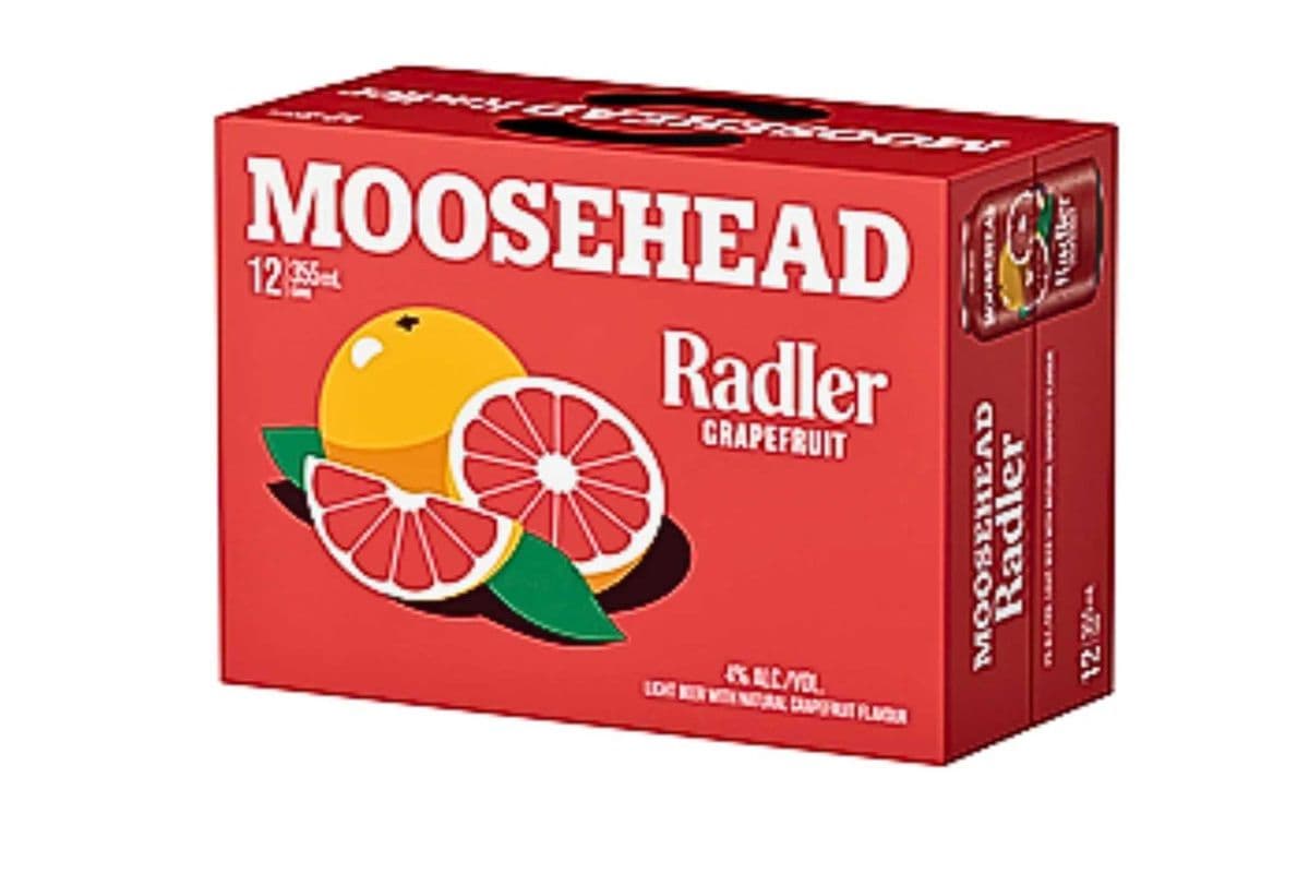 MOOSEHEAD GRAPEFRUIT RADLER 12 CANS (12 x 355 ML)