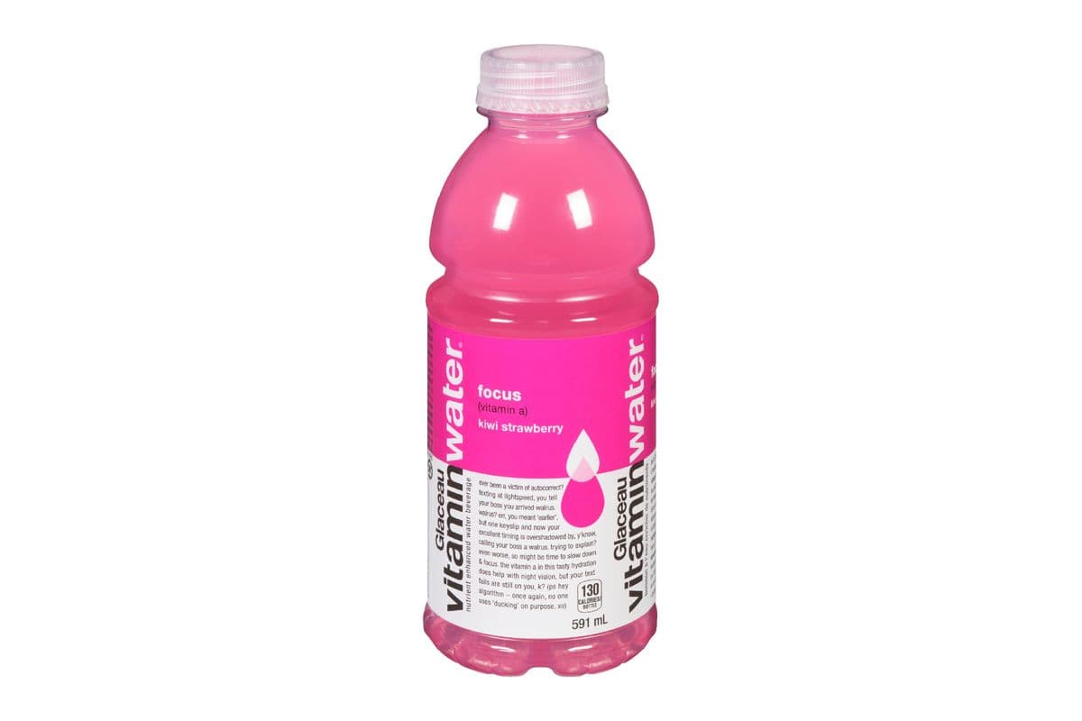 Glaceau vitaminwater Focus - Kiwi Fraise (591ml) 77092 / Glaceau vitaminwater Focus - Kiwi Strawberry (591ml) 77092