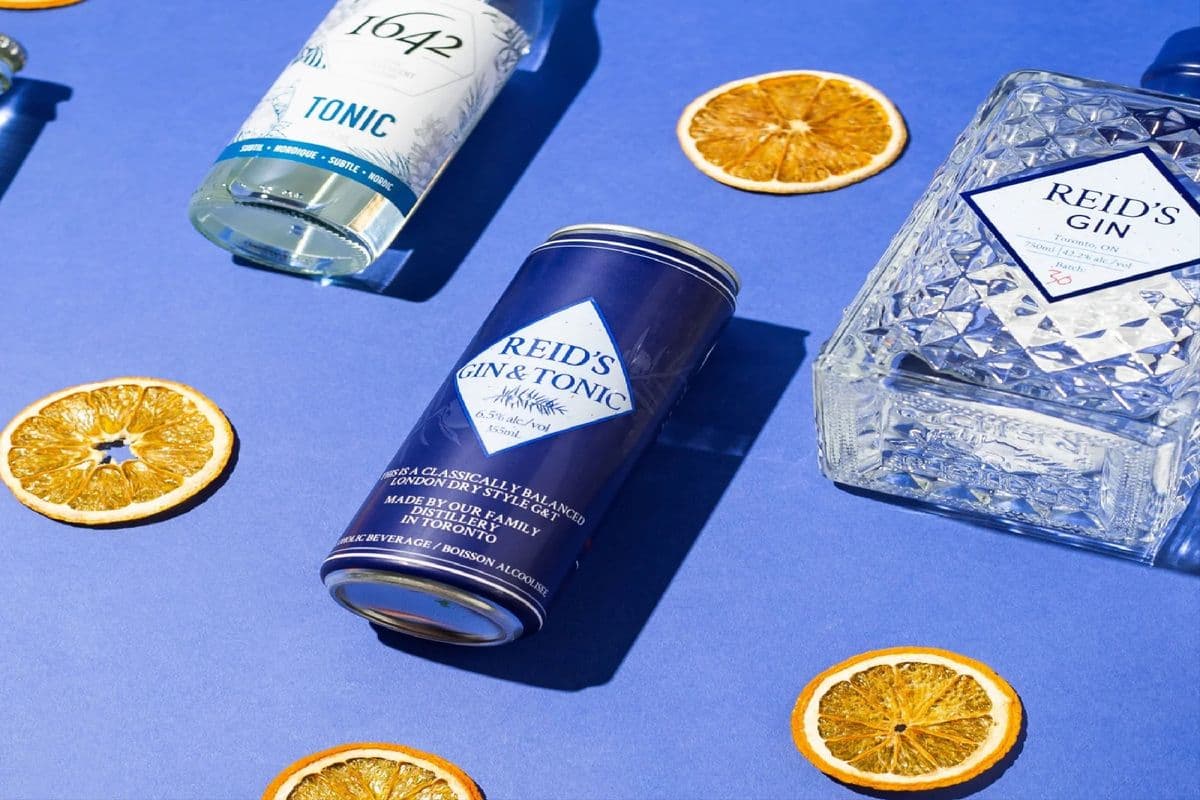 Reid's Gin and Tonic- 6 Pack (6 x 355)