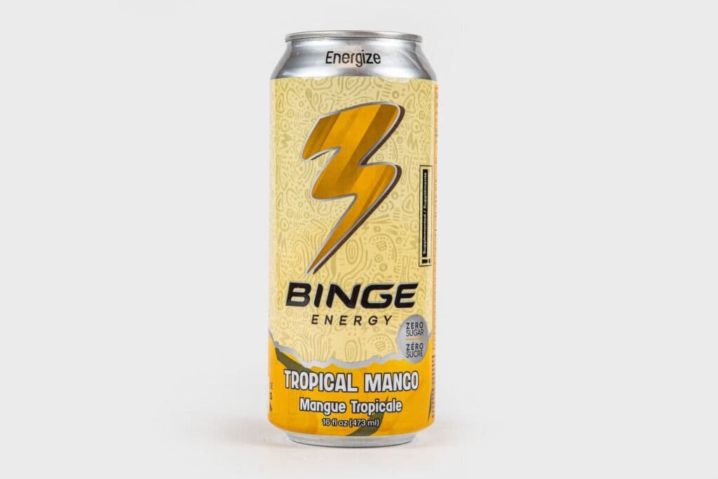 Binge Energy Tropical Mango (473ML)