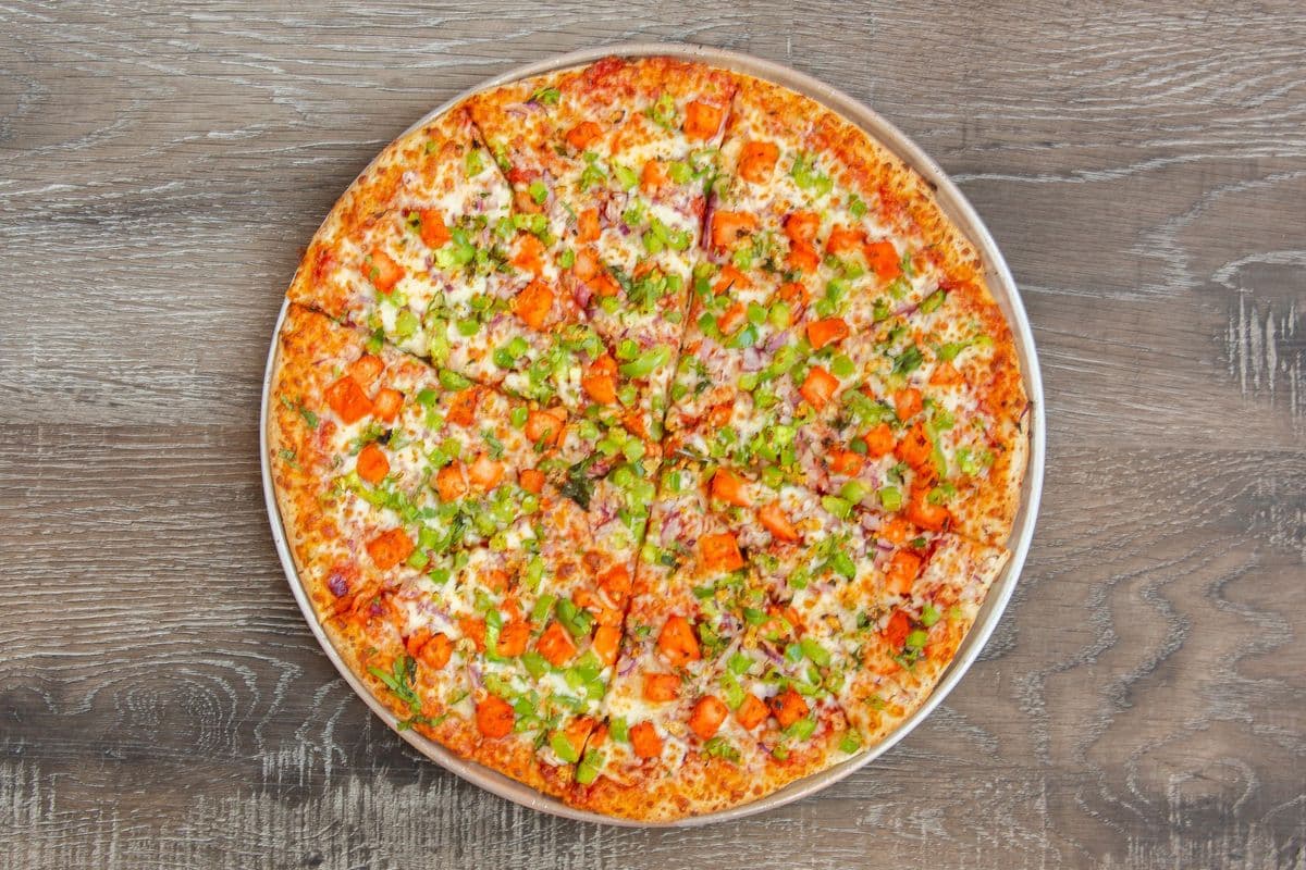 Butter Chicken Pizza