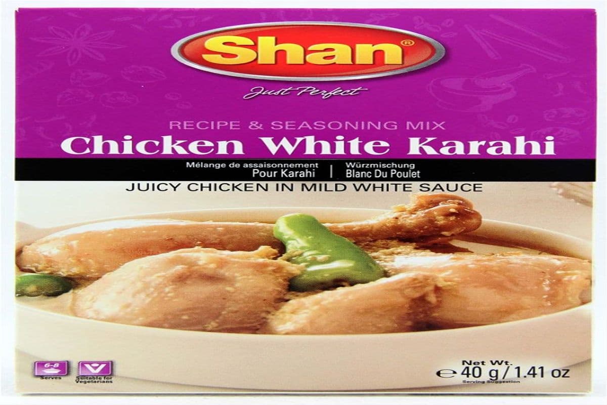 Shan Masala Chicken White Karahi