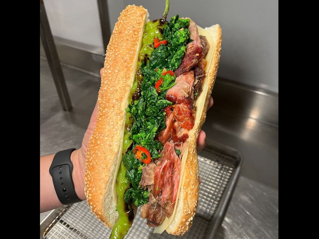 Roast Pork Piccante Sandwich
