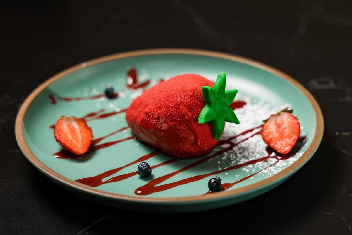 Trompe Loeil au Fraise
