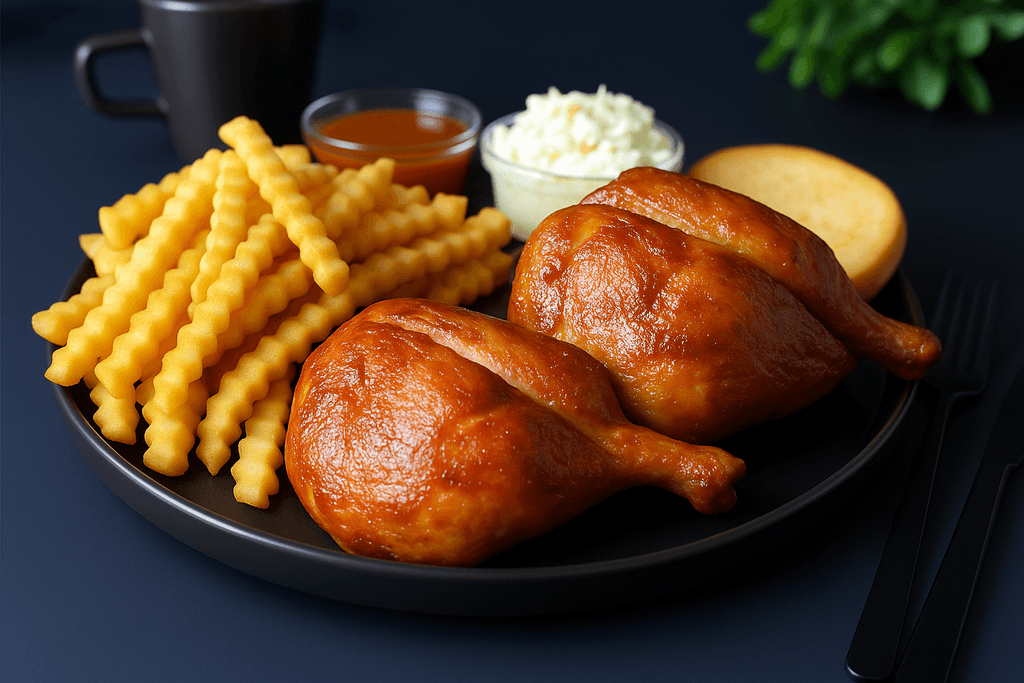 Demi poulet (2 cuisses)