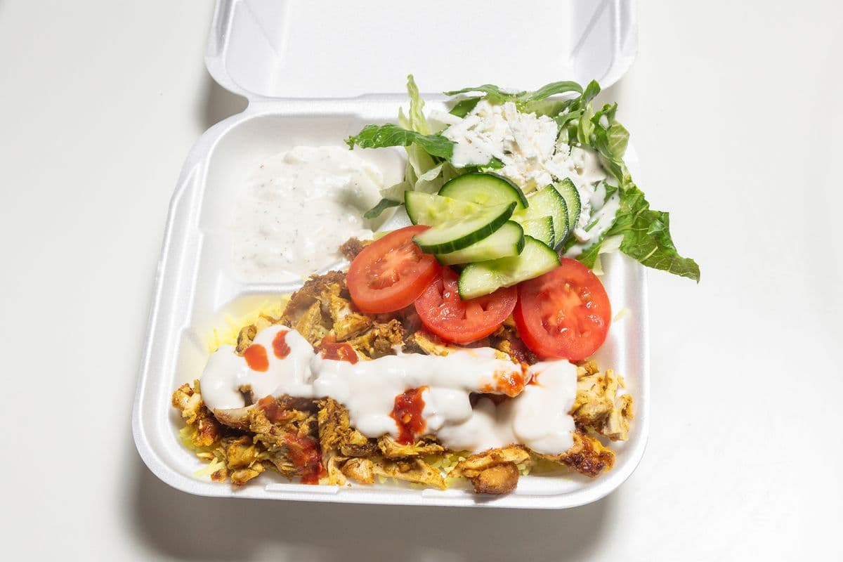 Platter On Rice - Chicken