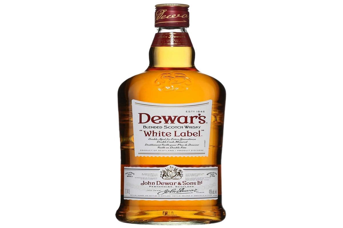 DEWARS WHITE LABEL SCOTCH WHISKEY 750 ML (1 x 750ML)