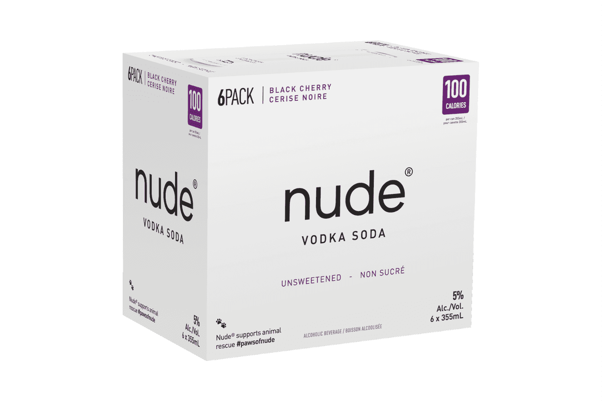 Nude - Black Cherry (6 x 355ml)