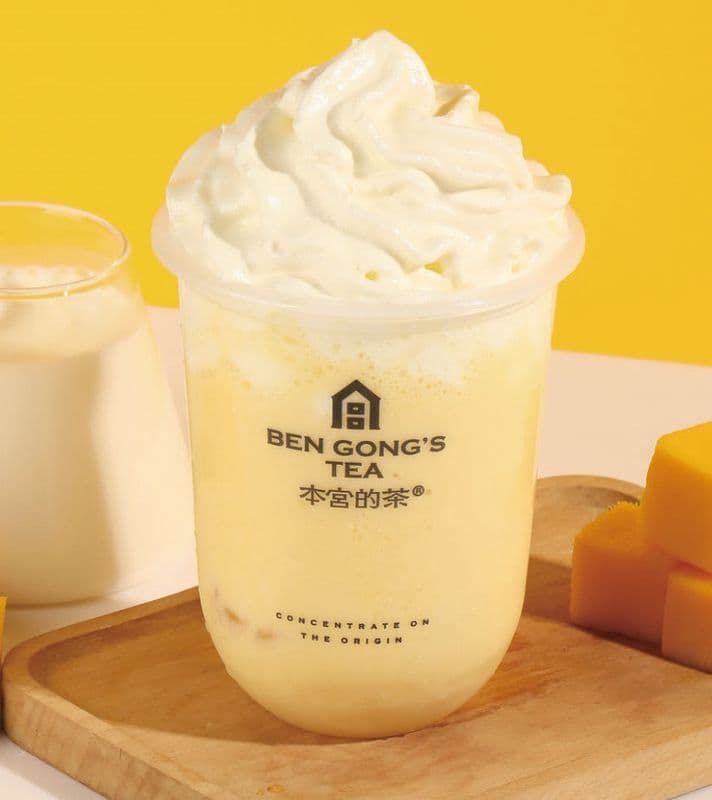 Mango & Green Tea smoothie / 芒芒雪芙