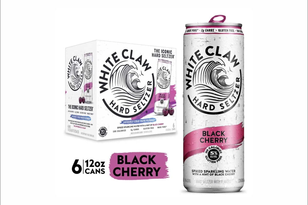 White Claw Black Cherry 6 Can (6 x 355ml)