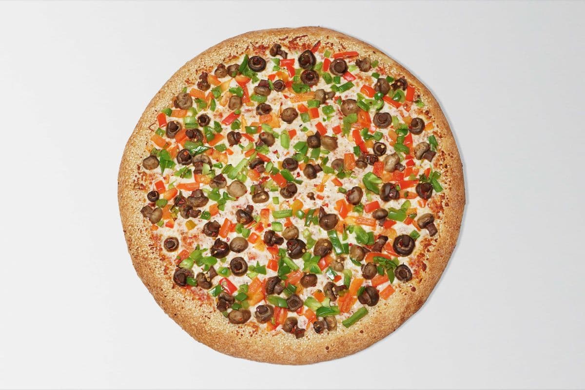 Medium Spicy Mushroom Pizza