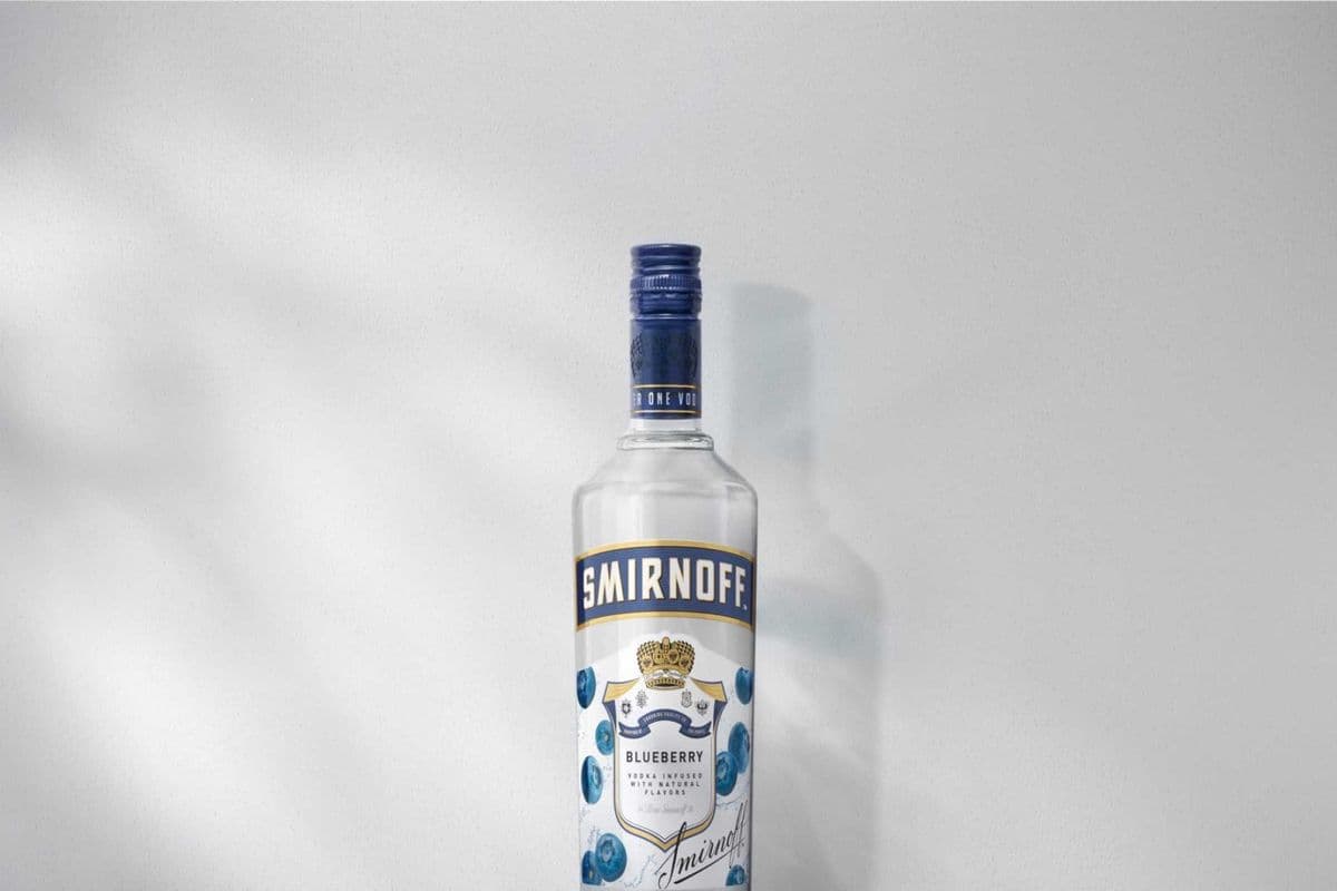 SMIRNOFF BLUEBERRY 750ML (1 x 750ML )