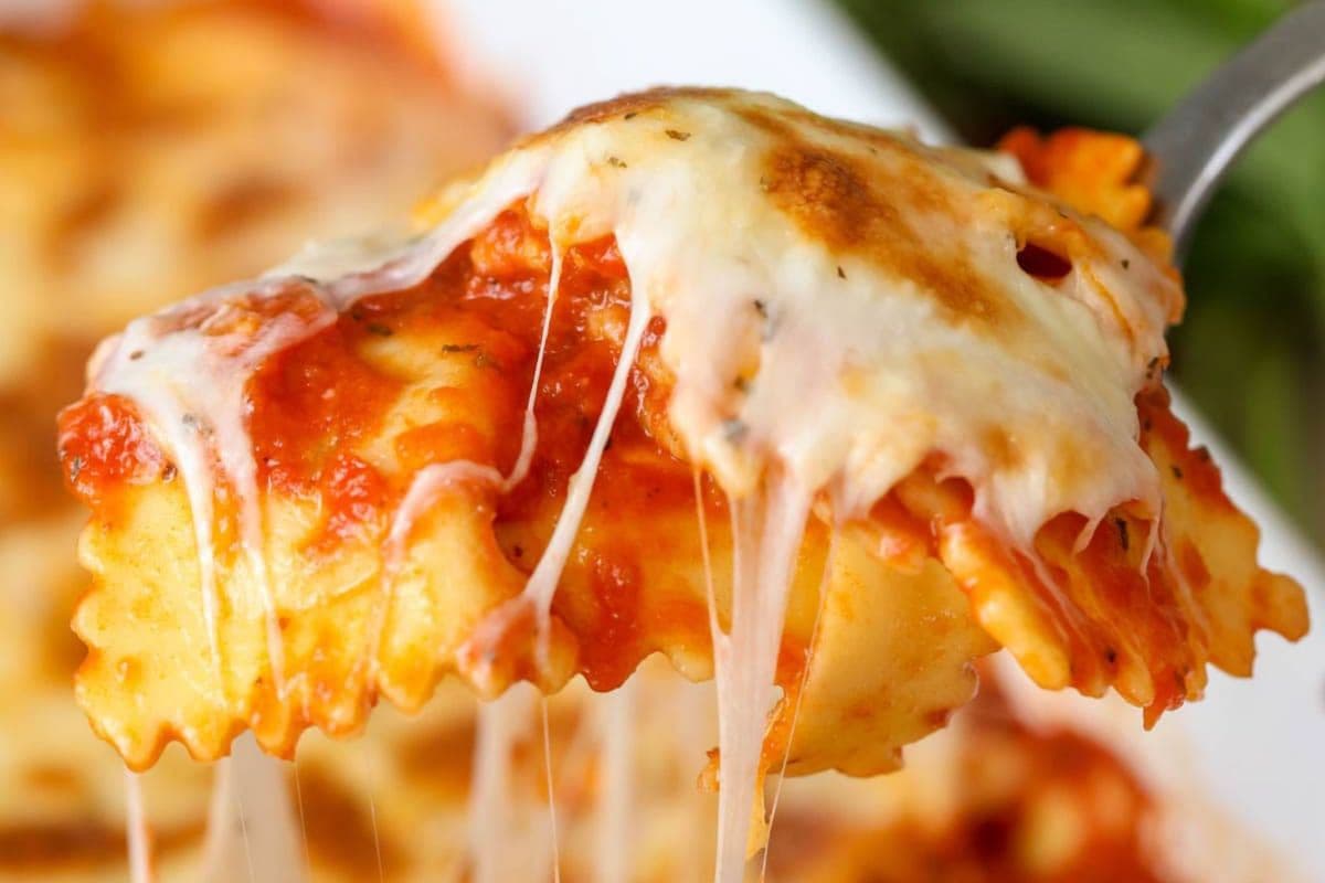 Beef Ravioli Bake
