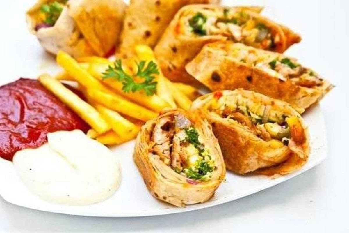 Arabian Chicken Shawarma plate