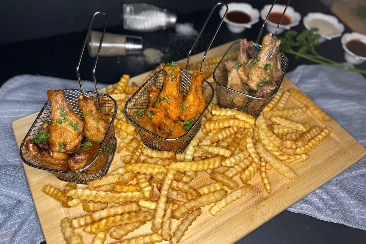 Wings and Fries