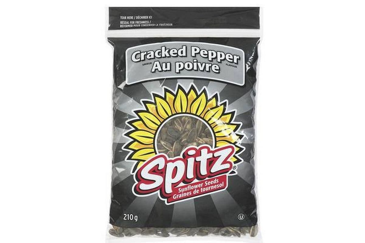 Spitz Sunflower Seeds Cracked Pepper (210 g)