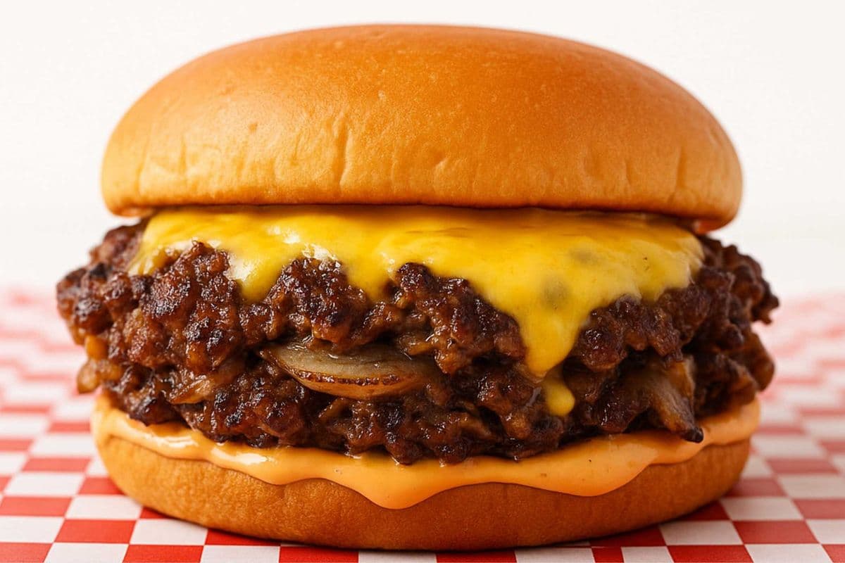 Oklahoma Onion Smash Burger