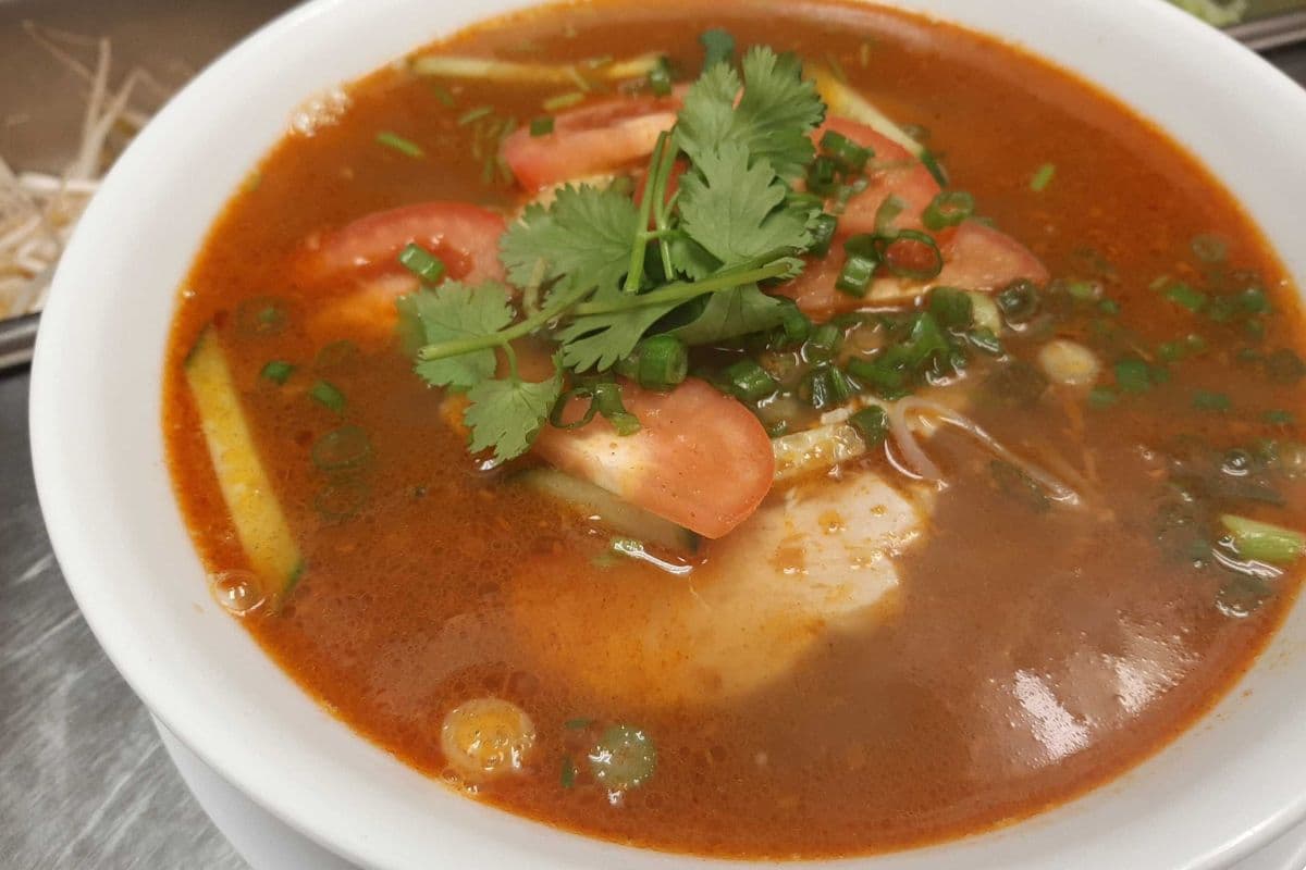 89. Peanut Satay Chicken Noodle Soup