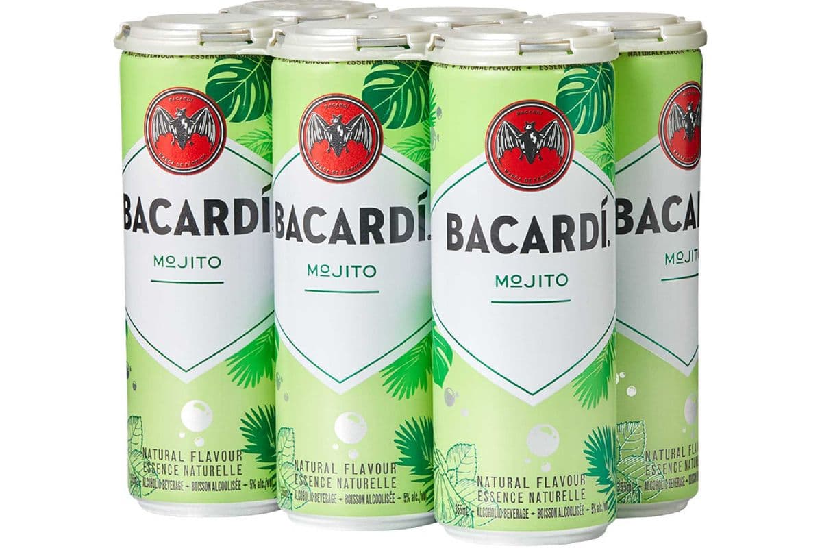 Bacardi Mojito (6 Pack Cans) (6 x 355 ml Cans)