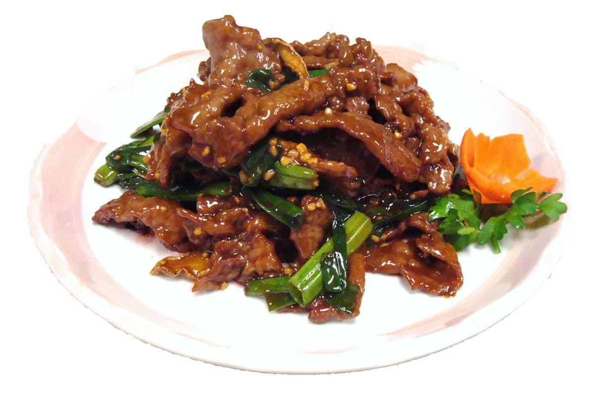 191. Beef with Ginger and Green Onion 薑蔥爆牛肉