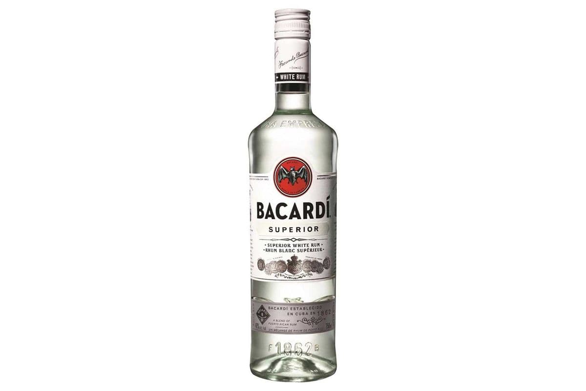 Bacardi Superior White Rum (1 x 750 ml)