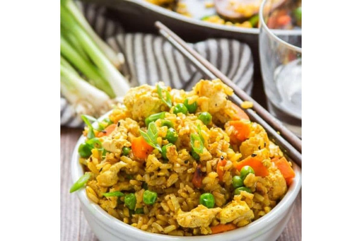 Curry Cashew Fried Rice 咖喱腰果炒饭
