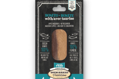 OBT Gâteries Pour Chat, Filets De Bonite Et Taurine / OBT Cat Treats, Bonito Fillets and Taurine (20 g)