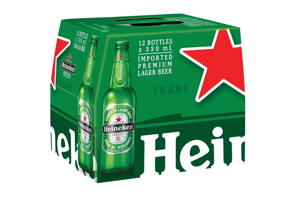 Heineken (12 x 341 ml Bottles)