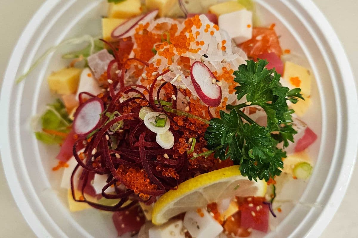 Spicy Chirashi Donburi