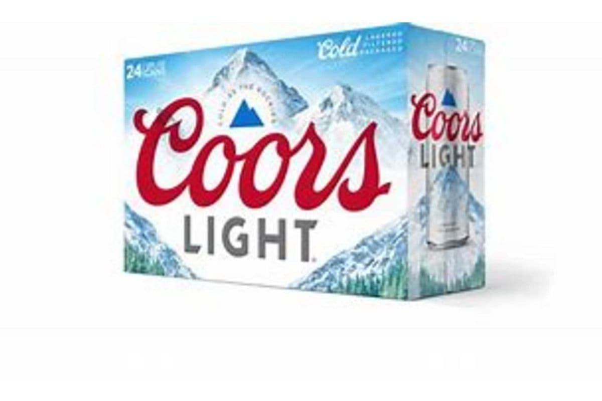 Coors Light (24 x 355 ml Cans)