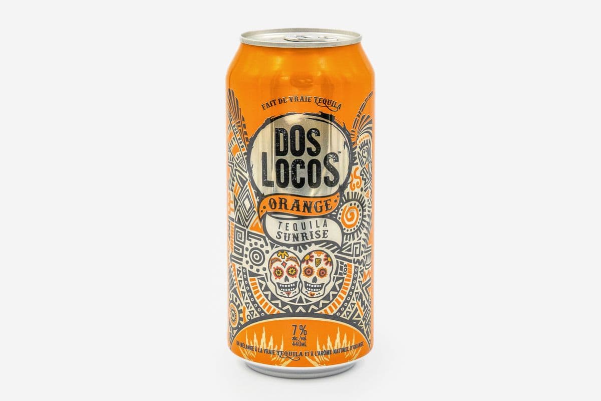 Dos Locos Tequila Sunrise(Tequila Margarita) (1 x 440 ml)