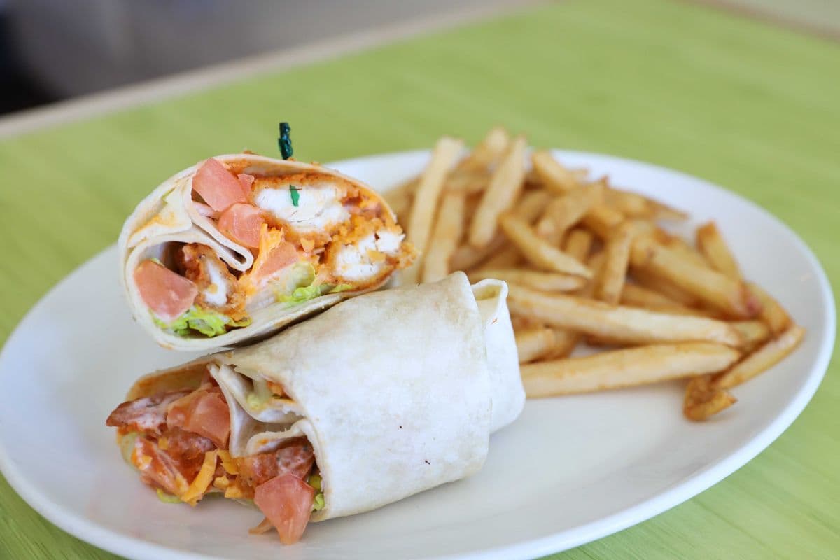 Spicy Chicken Ranch Wrap