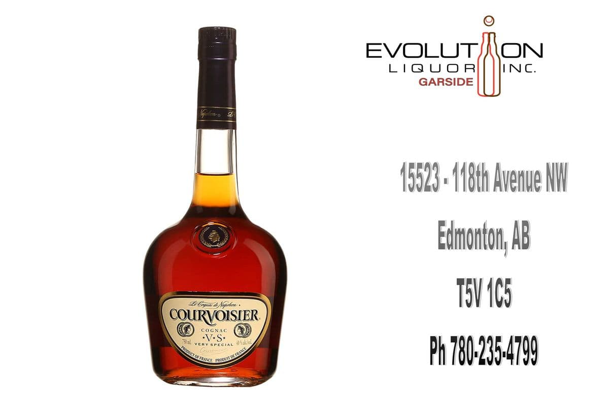 Courvoisier VS Cognac 0750G (1 x 750ml Glass Bottle)