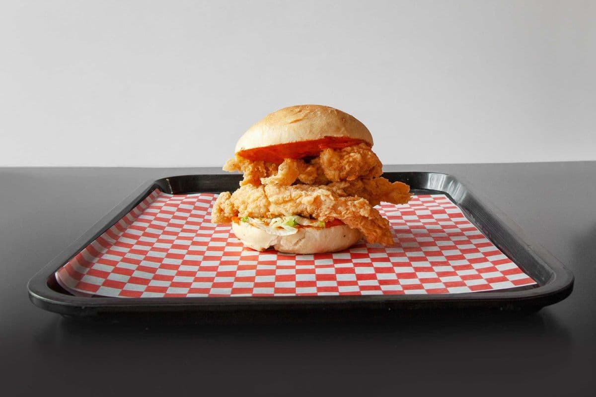 Buffalo Chicken Burger