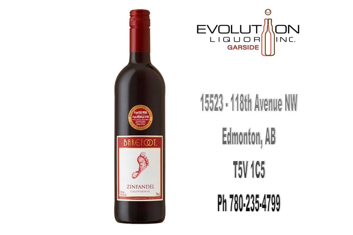 Barefoot Zinfandel 0750G (1 x 750ml Glass Bottle)