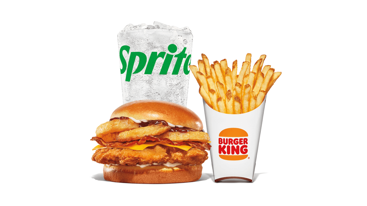 Roadhouse Crispy Chicken Sandwich Large Combo
