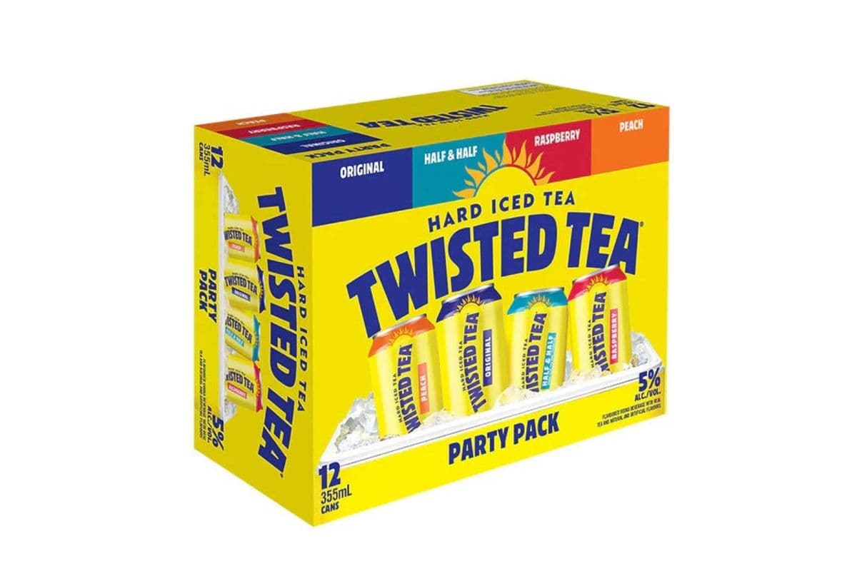 TWISTED TEA VARIETY 12 PACK (1 x 355ML)