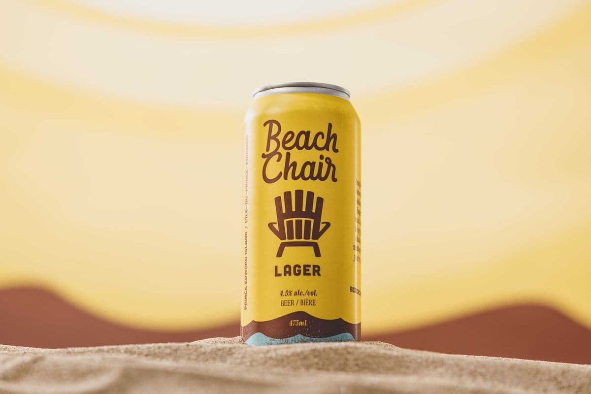 Beach Chair Lager (1 x 473 ml Can)
