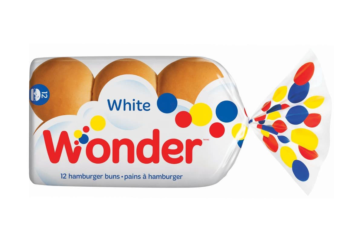 Wonder Hamburger Buns (12 pk)