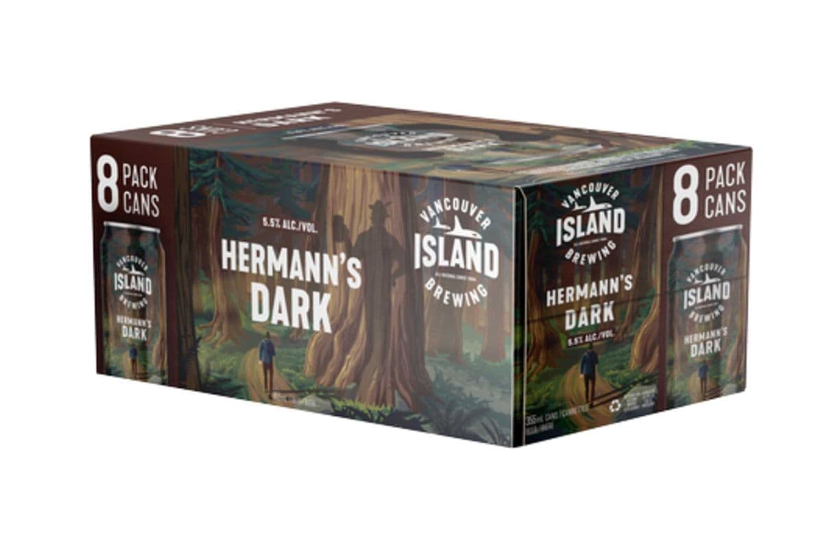 Vancouver Island Brewing Hermann's Dark Lager (8 x 355ml can)