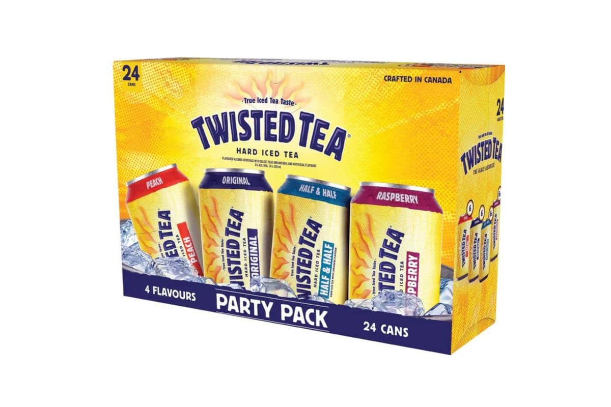 Twisted Tea Variety Pack (24 x 355 ml Cans)