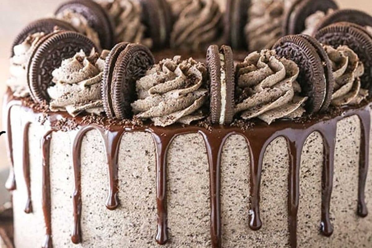 7" Oreo cake