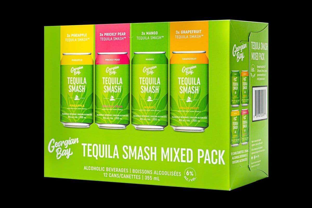 Georgian Bay Tequila Smash Mixed Pack (12 x 355 ml)