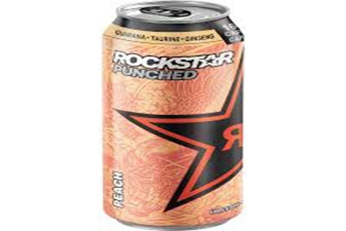 rockstar peach (473ml)
