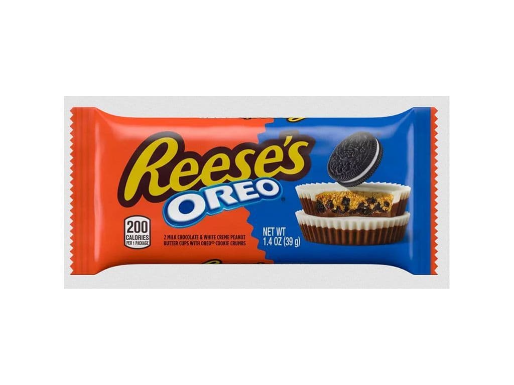 Reeses Oreo Milk and White Chocolate Peanut Butter Cups 39g